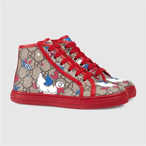 gucci high tops kids|farfetch Gucci hi tops.